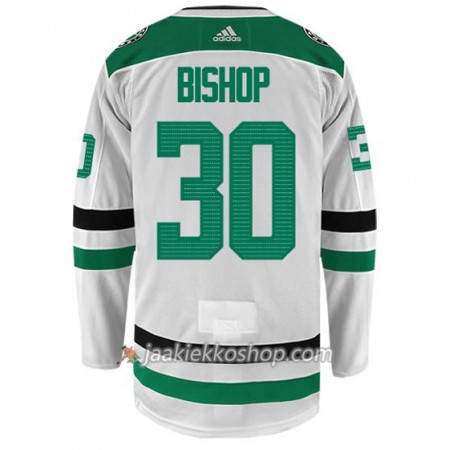 Miehille NHL Dallas Stars Pelipaita BEN BISHOP 30 Adidas Valkoinen Authentic